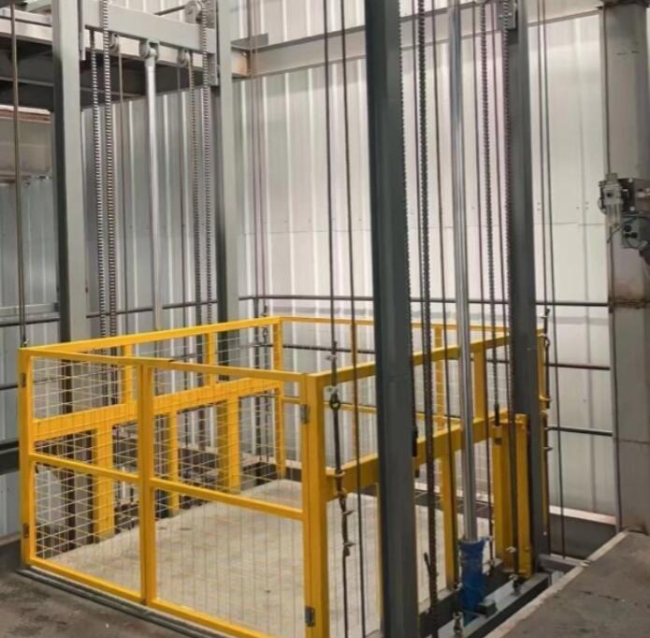 怀仁导轨式升降机一般加工周期